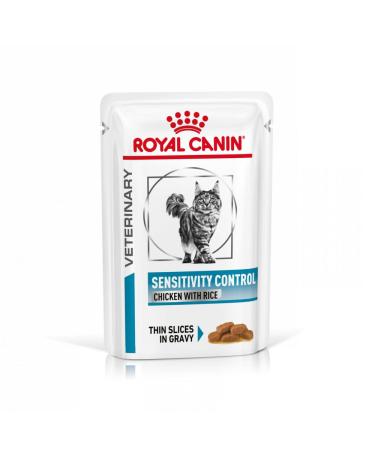 Royal Canin Wet Feline Vet Diet Sensitivity Control 48 x 100 g Sachets (Chicken)