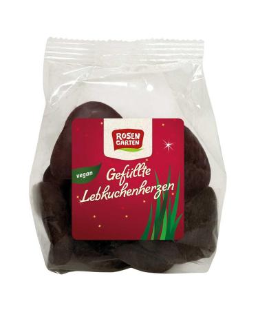 Rosengarten Rosengarten Organic Gingerbread Hearts (2 x 125g)