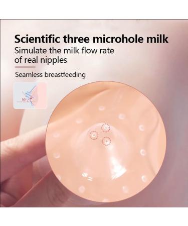 2pcs Silicone Nipple Shield Set for Breastfeeding - Breast Milk Feeding Protector - Buy Online on GoSupps.com