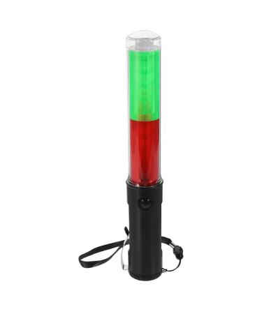 iplusmile Signal Traffic Wand Traffic Red Green LED Traffic Control Wand Control Wand Safety Traffic Light for Parking Guides Outdoor Camping Concert