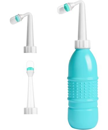 Feminine cleansing bottle: 300ml feminine hygiene kit travel-sized vaginal rinse soft tip | Ergonomic feminine cleansing solution for postpartum home care - Buy Online on GoSupps.com