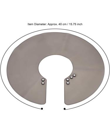 Buy Waterproof Hair Cutting Collar & Cape | Neck Fitting Hair Shawl with Magnet Clasp | International Shipping Available - Buy Online on GoSupps.com