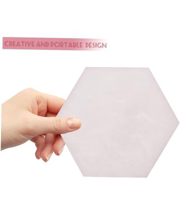 2pcs Resin Nail Display Palette - Manicure Mixing Tray for Nail Art | Colorful Nail Salon Props - Buy Online on GoSupps.com