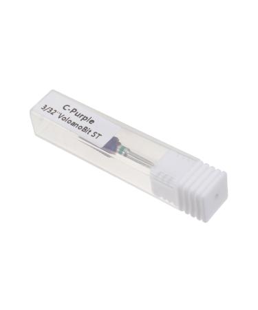 FRCOLOR 1pc Nail Polisher Nail Beauty Tools Manicure Nail Art Drill Bits Cuticle Drill Bits Manicure Grinding Heads Diamond Power Tools Nail Art Supplies White Alloy Nail Drill Plastic 7x1.5cm White