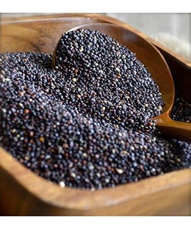 Organic Black Quinoa 1kg by Virgolden Organic - Buy Online on GoSupps.com