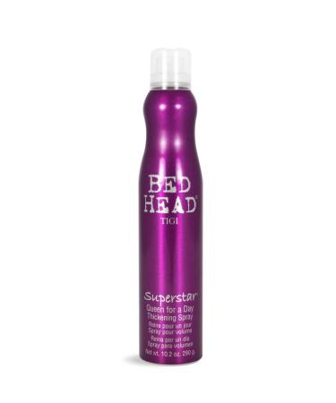 TIGI Bed Head Superstar Queen for a Day Thickening Spray 10.2 oz (Pack of 2) parfumes 10.2 Ounce (Pack of 2)