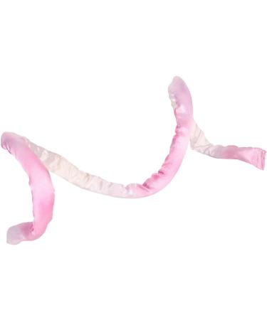 Spiral Lock Hair Tie Tie Dye Pink Men Women Bendable Dreadlocks Hair Tie Ponytail Holder Accessory - Buy Online on GoSupps.com