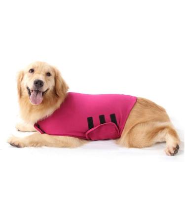 Zongha Anti-Stress Vest for Dogs | Panic & Fear Relief Coat | Medical Dog Jacket in Rose-Red (M) - Buy Online on GoSupps.com