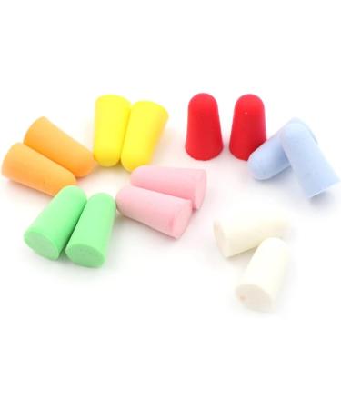 10 Pairs of Comfort Earplugs - Noise Reduction Foam Ear Plugs for Sleep - Soft & Protective (Yellow) - International Shipping Available - Buy Online on GoSupps.com