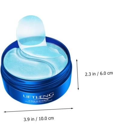 Housoutil 1 Box Moisturizing Eye Mask Jellyfish Collagen Eye Mask Gentle Eye Mask Pink Gel Lips Eye Mask for Wrinkles Treatment Mask for Eye Hydrating Eye Mask Bouncy Facial Mask - Buy Online on GoSupps.com