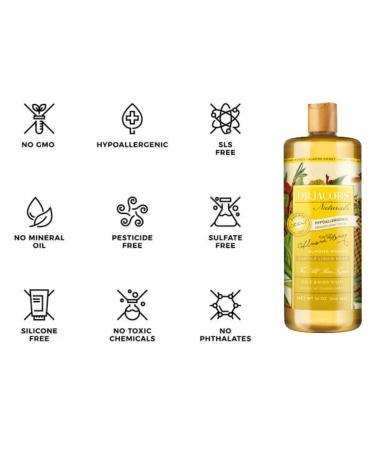 Dr. Jacobs Naturals Fragrance-Free Castile Body Wash - 32 Fl Oz - Sulfate-Free, Paraben-Free, Cruelty-Free - Gentle and Nourishing Formula - Buy Online on GoSupps.com