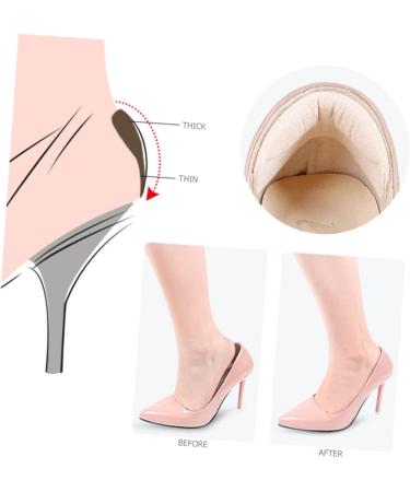 20 Pairs High Heels Heel Stickers & Inserts - Durable Cushion Grip for Women - BEBEMOKO Wear-Resistant Sponge Heel Liners - Buy Online on GoSupps.com