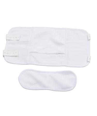 Reusable Organic Castor Oil Pack for Waist/Neck - Adjustable Belt Hot/Cold Relief Nourishes Body & Supports Digestion - Buy Online on GoSupps.com