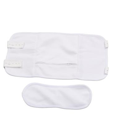 Castor oil pack for waist and neck washable reusable bio castor oil pack with adjustable strap seed oil pack for liver detoxification fertility constipation