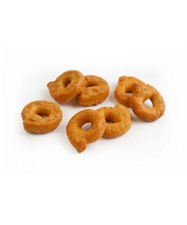 Buy Tarallini Tradizionali with Chili - Authentic Puglialimentari Taralli al Peperoncino 250g - International Shipping Available - Buy Online on GoSupps.com
