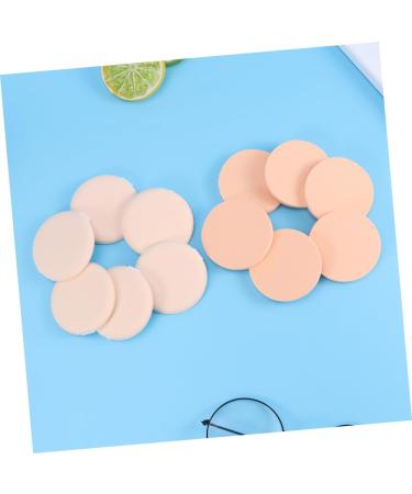  Beavorty Beavorty 12pcs Foundation Sponge Blush Creamy Puff Makeup Sponge Powder Face Sponge Round Face Sponge Bb Cabbage Cream Powder Puff - Buy Online on GoSupps.com