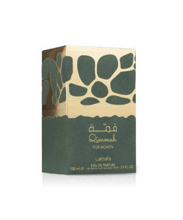 Lattafa Qimmah for Women Eau de Parfum Spray 3.4 Ounce / 100 ml Sandalwood Spicy Fruity Vanilla Floral 3.4 Fl Oz (Pack of 1) - Buy Online on GoSupps.com