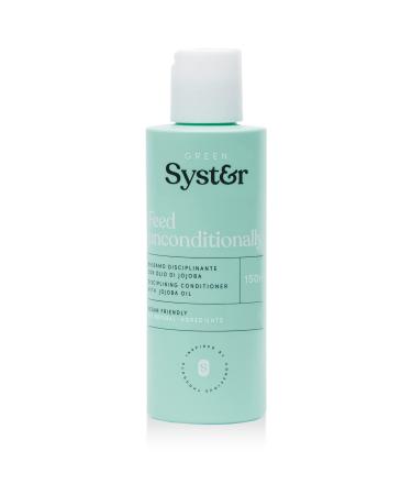Syster - moisturizing hair rinsing with jojoba oil natural rinsing for curly greasy frizzy or dry hair - made in Italy vegan free of paraben and silicones 150 ml