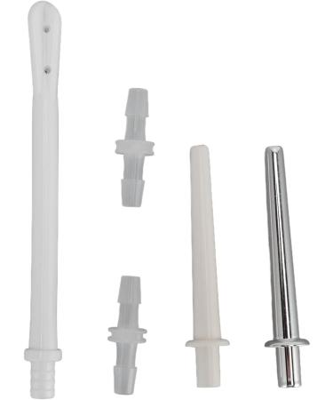 Silicone Input Hose for Intestinal Cleaning - 4 Reusable Tips Controlled Water Flow Enema Accessories - Buy Online on GoSupps.com