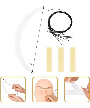 Abaodam 1 Set eyebrow tattoo ruler beauty tools microblading ruler practical eyebrow ruler guide bow - Buy Online on GoSupps.com