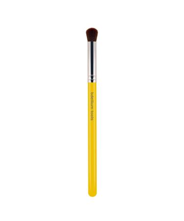Bdellium Tools Professional Makeup Brush - Studio Series 767 Round Dome Blender - With Soft Synthetic Fibers For Blending & Smoothing (Yellow 1pc)