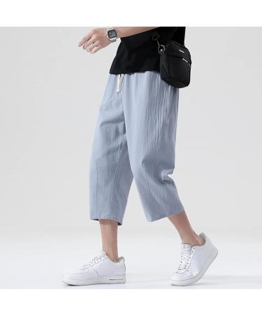 Buy CEWIFO Men's Cargo Shorts & Linen Pants - Slim Fit Comfortable Summer Wear for Men - International Shipping Available - Buy Online on GoSupps.com