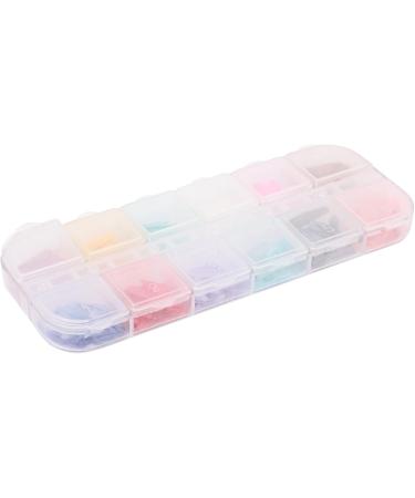 Desikixudy 12 Colors/Box Shell Crushed Gravel Flakes Natural Broken 3D Beauty Manicure Diy Nail Art Decoration 01 - Buy Online on GoSupps.com