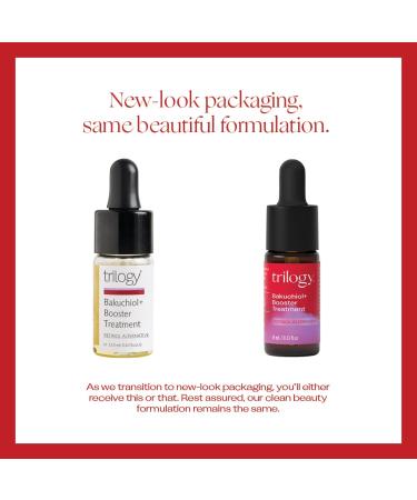 Trilogy Bakuchiol + Booster Treatment 0.42 fl oz | Natural Anti-Aging Serum - Buy Online on GoSupps.com