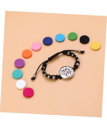 VALICLUD 3pcs Aromatherapy Bangle Diffuser Set | Essential Oil Bracelet & Perfume Locket for Stress Relief - Buy Online on GoSupps.com