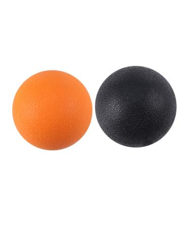 Abaodam 4 pieces ice hockey walking aid lacrosse balls muscle roller back roller yoga massage ball