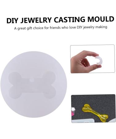 COHEALI Resin Molds 12 pcs Dog Bone Pendant Silicone Mold crystal mold dog silicone molds DIY Home Handcraft Mold Candle Chocolate Candy Molds As Shownx3pcs 5X5X1cmx3pcs - Buy Online on GoSupps.com