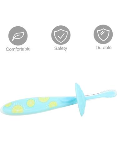 Clispeed 4-Piece Toddler Toothbrush Set | Safe Silicone Cleaning Brushes for Infants | Newborn Toys & Toddler Accessories - Buy Online on GoSupps.com