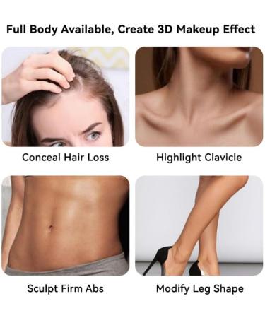 2-Pack Highlighting and Finishing Stick Non-stick Face Highlighter and Shadow Pencil Long-Lasting Smooth Face Highlighting Makeup (Pearl and Coffee) - Buy Online on GoSupps.com