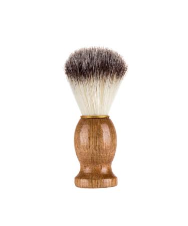 Minkissy hairbrush bristle razor brush beard brush made of wood beard brush for men beard dust brush razor brush for men mustache brush bristle shave hair bamboo roof brushes man