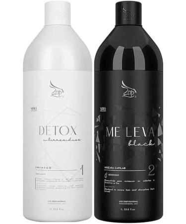  G n rique Brazilian Straightening Kit ME LEVA 2*1L & ZAP Varnish Sealant Mask 950g - Buy Online on GoSupps.com