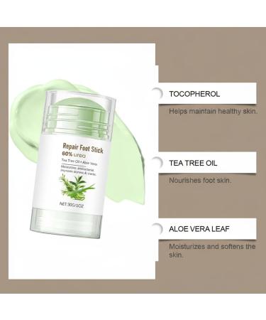  HNYXEQJL Pack of 4 creams with 60% urea - Deeply moisturizing and fast-absorbing - Gentle exfoliant for dry and cracked heels - Softens calluses with shea butter - Buy Online on GoSupps.com