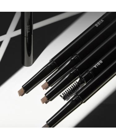 BBIA Last Auto Eyebrow Pencil - Waterproof Longlasting Vegan Brow Definer with Dual-Sided Brush - 5 Colors (02 Dark Brown R) for Perfect Shaping & Defining - International Shipping Available - Buy Online on GoSupps.com