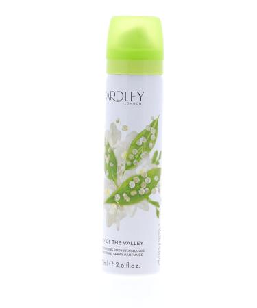 Yardley of London Refreshing Body Spray for Women Lily of The Valley 2.6 Ounce - Buy Online on GoSupps.com