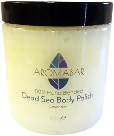 Dead Sea Salt & Coconut Oil Body Polish Scrub 400g with Lavender - Buy Online on GoSupps.com