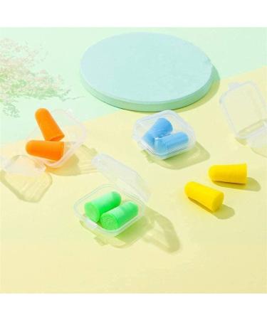 Ear Plugs for Sleep Reusable Noise Cancelling Earplugs for Sleeping Earplugs 5 Sets of Sponge Earplugs Multi-Color Square Boxed Soundproof Earplugs Protection (Color : Mixed Size : 2.4 * 1.2CM) 2.4*1.2CM Mixed - Buy Online on GoSupps.com
