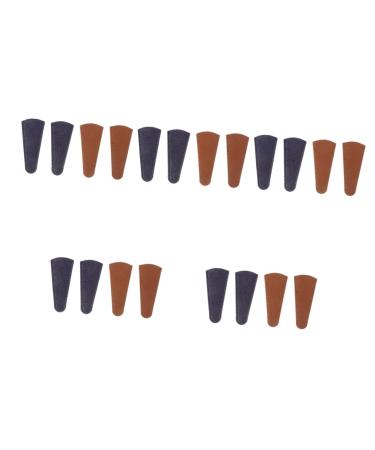 TEHAUX 20 Pcs Scissors Set Leather Sewing Scissors Cover Portable Scissors Grooming Scissors Leather Tooling Scissors Protection Eyebrow with Cover Safety Mask