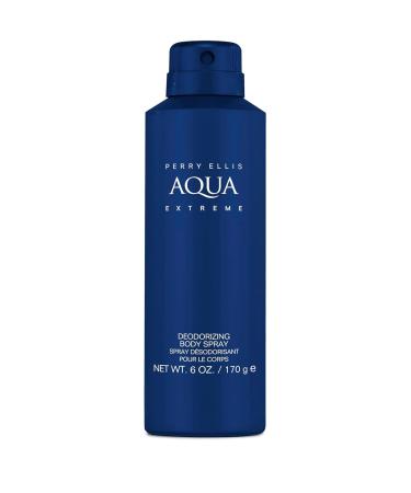 Perry Ellis Aqua Extreme Gift Set - 3.4 fl oz eau de toilette 1.7 oz shower gel 6 oz body spray .25 fl oz EDT travel mini - Buy Online on GoSupps.com