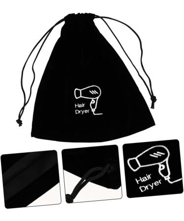 AUTSUPPL 4pcs Flannel Hair Dryer Bag Drawstring Makeup Bag Hair Dryer Travel Bag for Hair Styling Tools Case - Buy Online on GoSupps.com