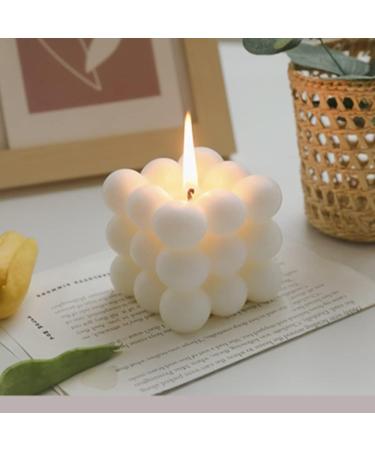 Handmade Bubble Candle Set | 2 PCs Soy Wax Fragrance Candles for Aromatherapy & Aesthetic Decoration - Buy Online on GoSupps.com
