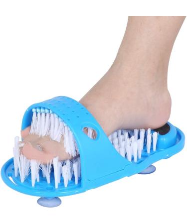 Shop Household Bathroom Plastic Foot Massage Slippers - Acupressure & Bath Cleaning Brush - International Shipping Available - Buy Online on GoSupps.com