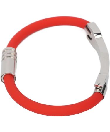 Buy Red Balance Bracelet Wristband - Silicone Negative Ion Washable for Running - International Shipping Available - Buy Online on GoSupps.com