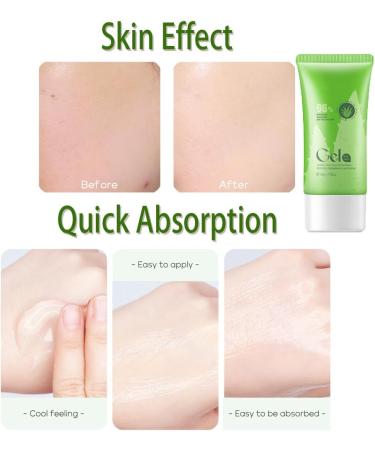 96% Aloe Vera Gel Pure Aloe Vera Gel Aloe Vera Gel For Face Organic Aloe Vera Gel Aloe Vera Face Cream for Women & Men Sunburn After Sun Soothing Cooling Moisturizing Repair - Buy Online on GoSupps.com