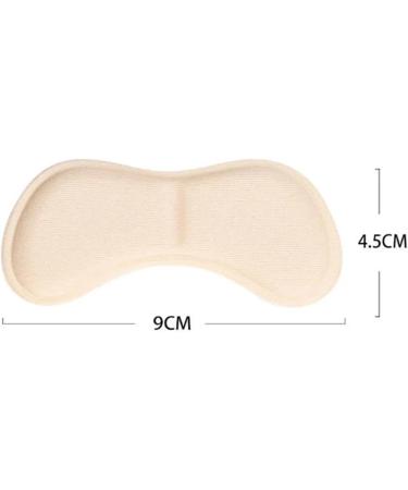 4 Pairs Heel Insoles Pads - Pain Relief Cushions for Feet Care | Adhesive Back Stickers - Ideal Shoe Inserts (Beige - Buy Online on GoSupps.com