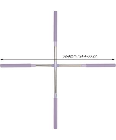 Brrnoo Posture Corrector & Yoga Sticks | Stretching Tool for Improved Posture | Retractable Design for Adults & Kids - Buy Online on GoSupps.com