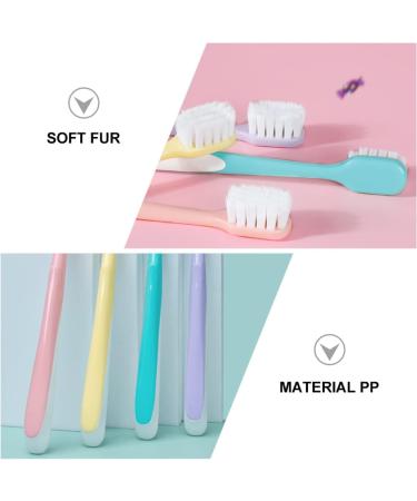 Gatuida Manual Toothbrush Set - 4 Soft Cotton Brushes for Kids | Miss Soft Fur Electric Toothbrush - Buy Online on GoSupps.com
